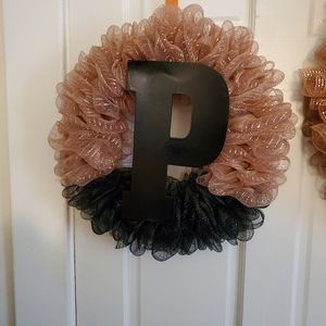 Letter wreath